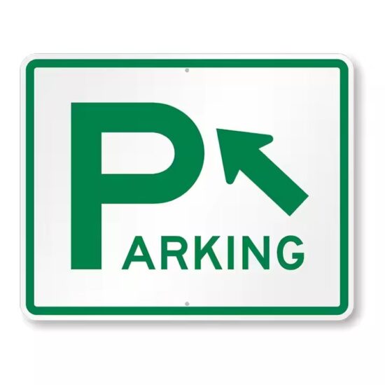 Custom Outdoor Windproof Weatherproof Parking Sign