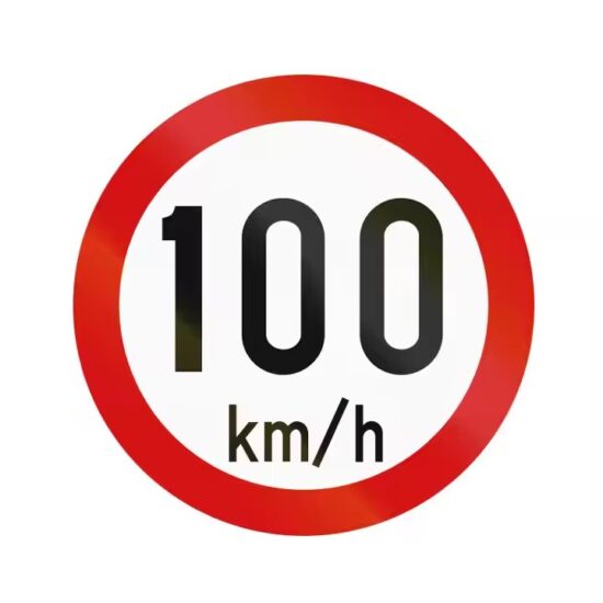 Best-Selling Reflective Road Speed Limit Sign for Traffic Safety