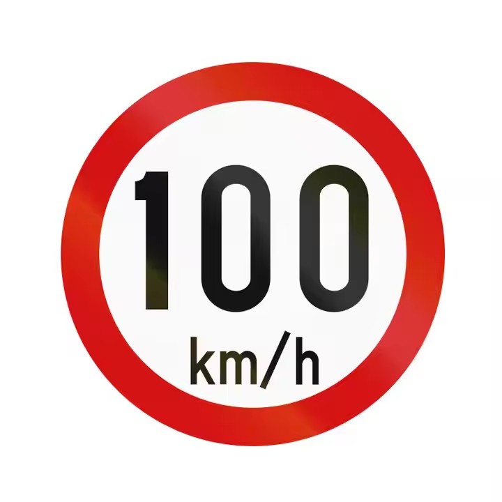 Best-Selling Reflective Road Speed Limit Sign for Traffic Safety