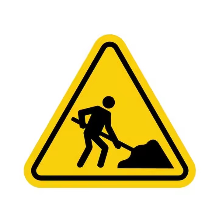 High Reflective Road Construction Safety Warning Sign