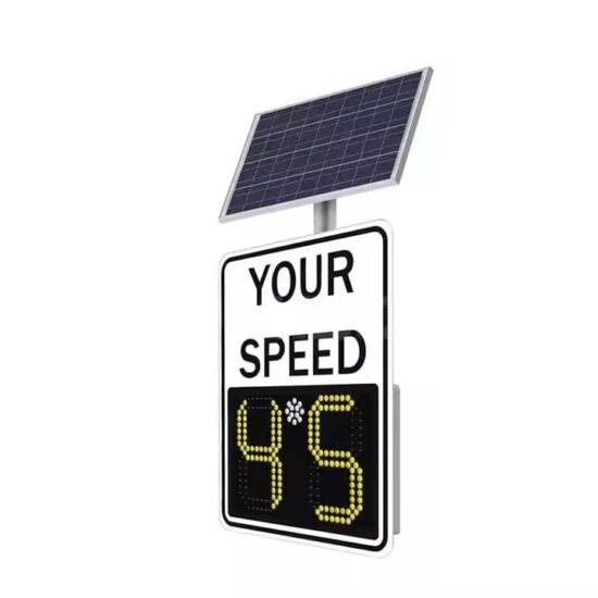 Wholesale Solar LED Radar Speed Limit Sign for Traffic Safety