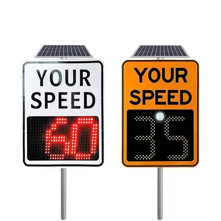 Wholesale Solar LED Radar Speed Limit Sign for Traffic Safety