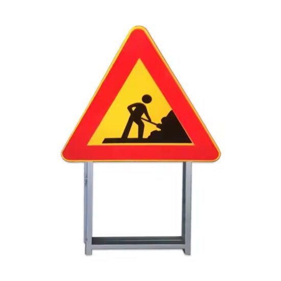 Construction and Road Safety Sign for Work Zones