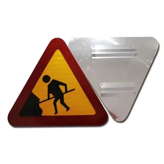 Construction and Road Safety Sign for Work Zones