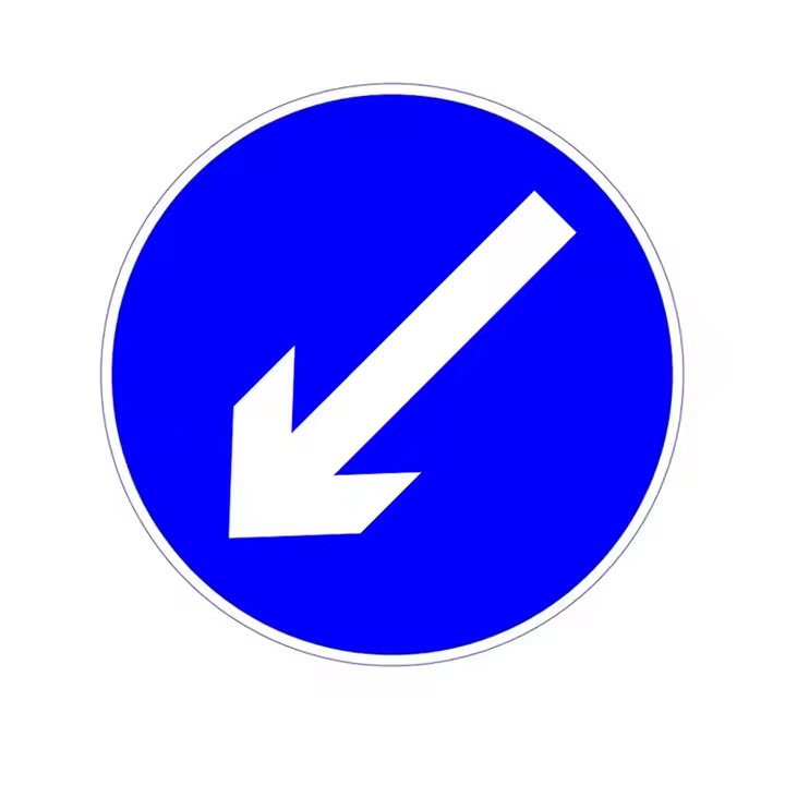 Wholesale custom safety road reflective signs with high visibility
