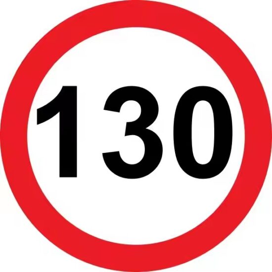 Wholesale Road Safety Speed Limit Sign with Reflective Surface