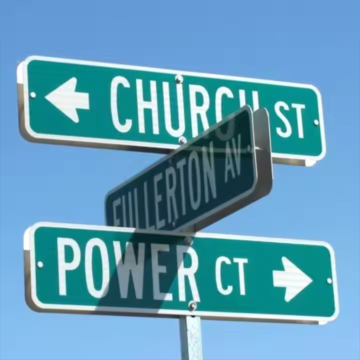 Best-selling aluminum reflective road sign for outdoor traffic safety