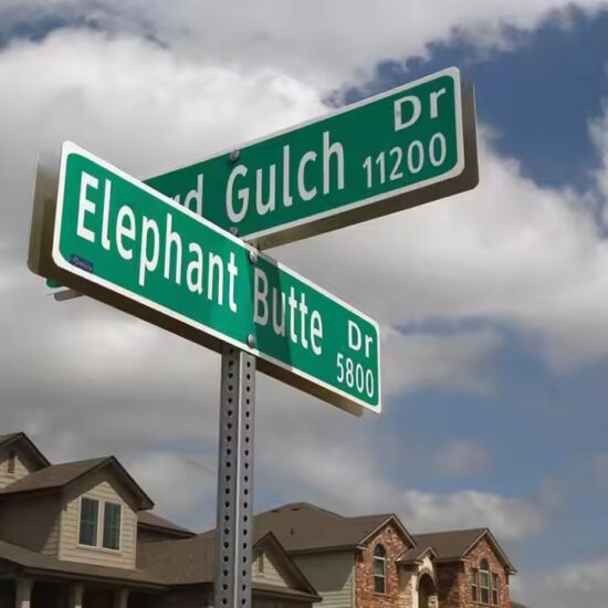Best-selling aluminum reflective road sign for outdoor traffic safety