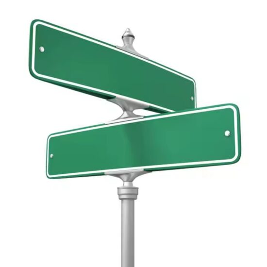 Best-selling aluminum reflective road sign for outdoor traffic safety