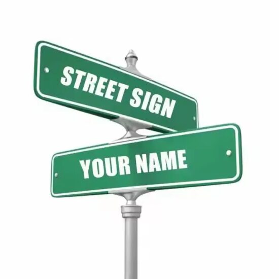 Wholesale aluminum metal safety road sign for outdoor traffic control