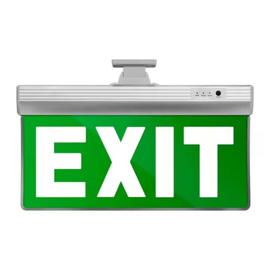 Wholesale LED Emergency Exit Sign with Backup Battery and Escape Symbol