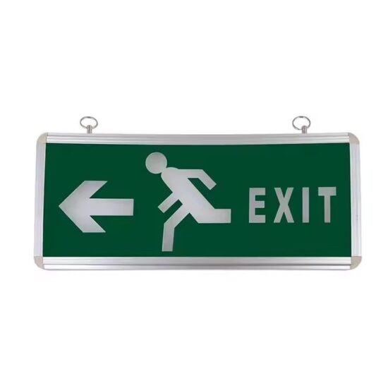 LED Safety Indicator Emergency Exit Sign for Evacuation Guidance