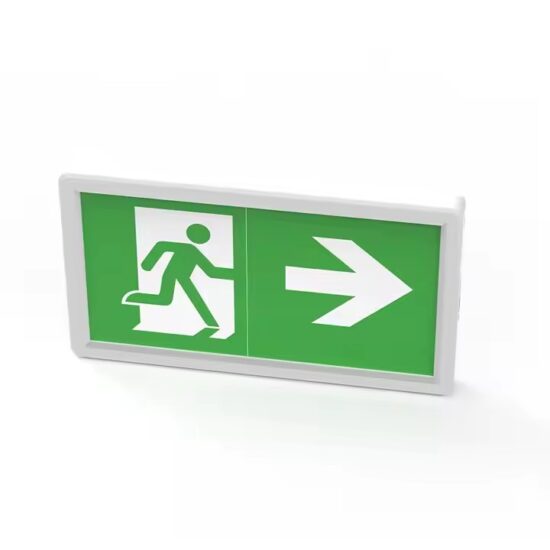 Quick-Mount LED Emergency Escape Exit Sign for Safety Compliance
