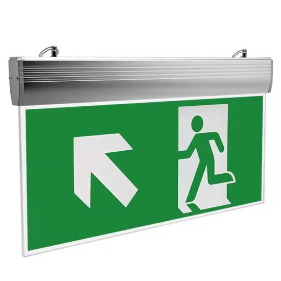 Waterproof LED Emergency Exit Sign for Fire Safety Compliance