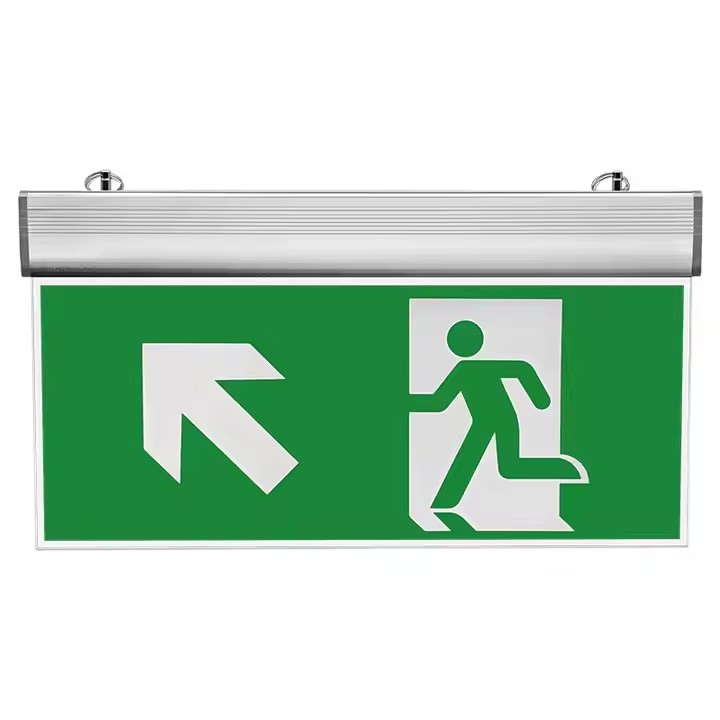 Waterproof LED Emergency Exit Sign for Fire Safety Compliance