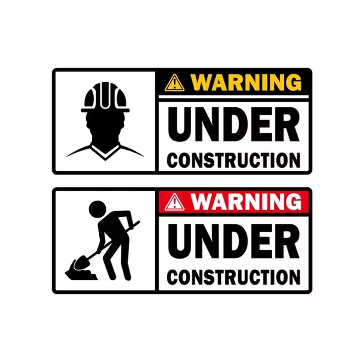 Durable Custom Construction Site Safety Sign