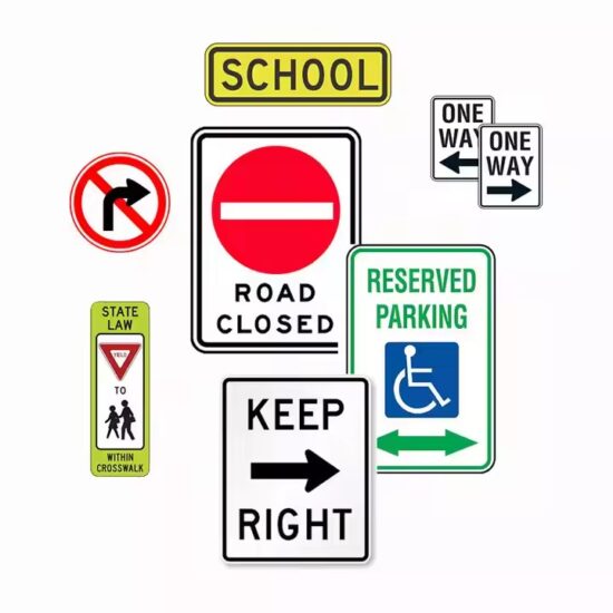 Custom Reflective Road Metal Traffic Sign