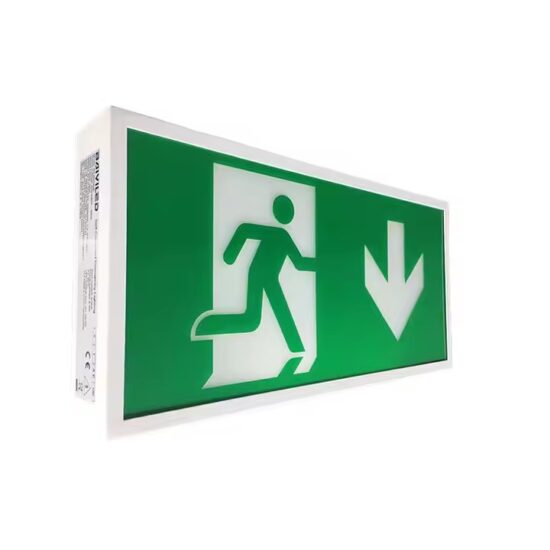 LED Emergency Exit Sign with Battery Backup from Trusted Supplier