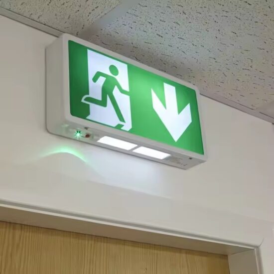 LED Emergency Exit Sign with Battery Backup from Trusted Supplier