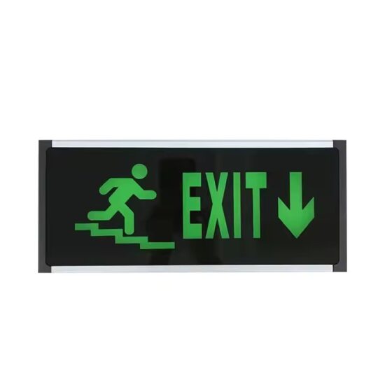 Custom LED Emergency Exit Sign with Integrated Lighting