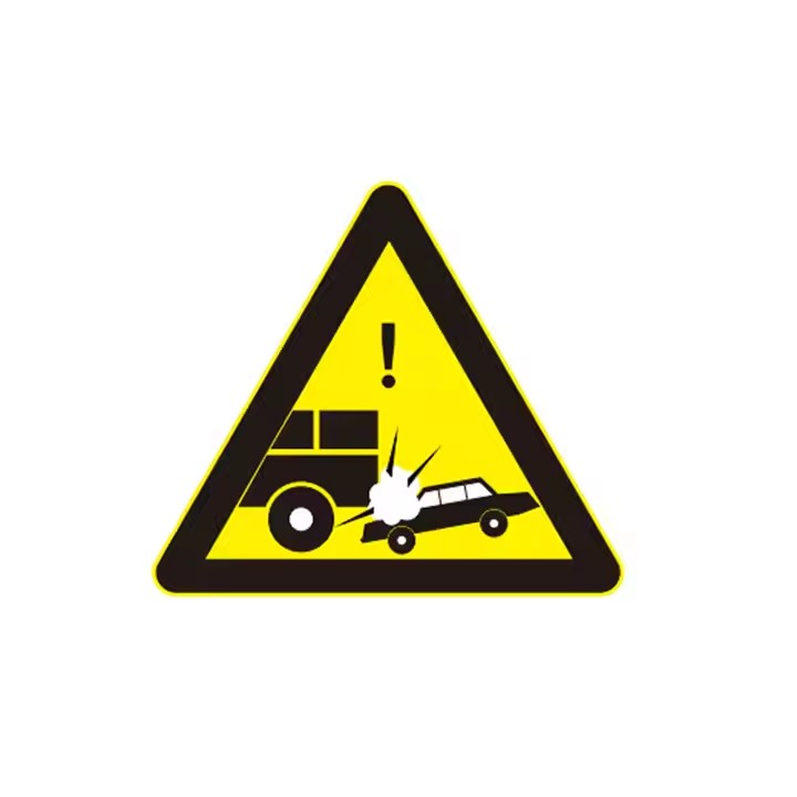 Custom Reflective Aluminum Traffic Warning Sign for Road Safety