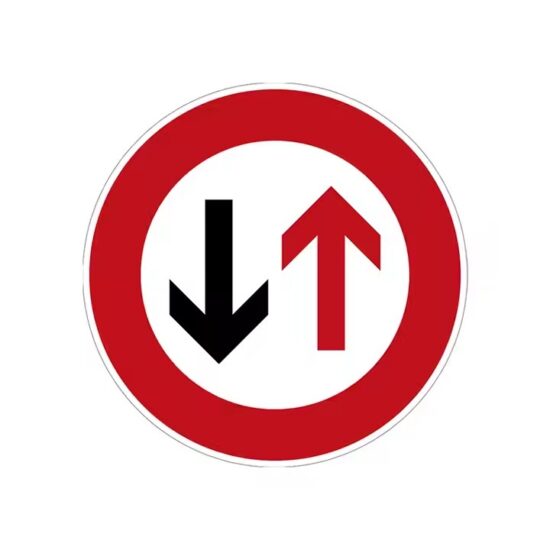 Custom waterproof aluminum reflective road information sign for outdoor use