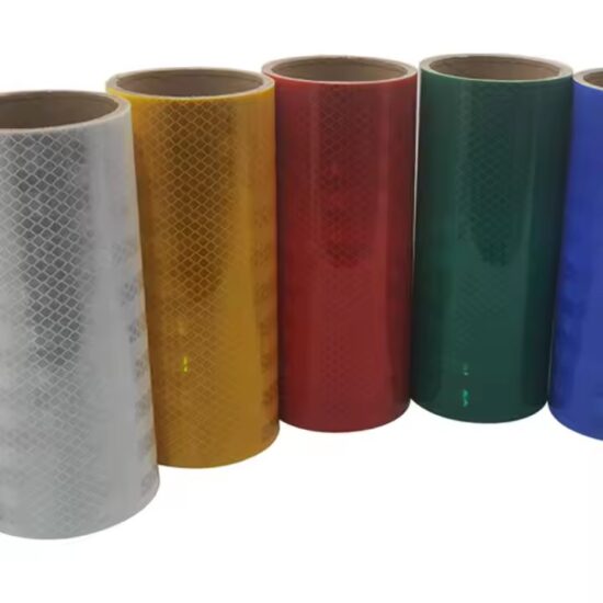 Self-Adhesive Reflective Film for Traffic Sign Applications