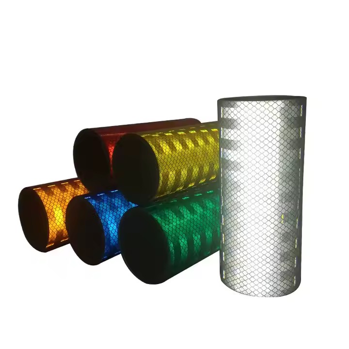 Self-Adhesive Reflective Film for Traffic Sign Applications