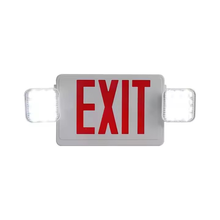 Multi-Functional Indoor LED Emergency Exit Sign with Backup Battery