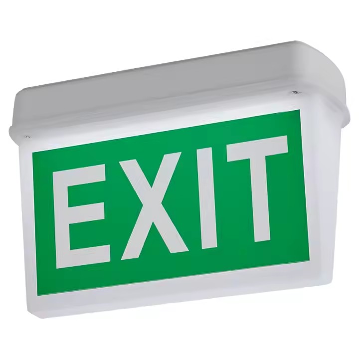 Best-Selling LED Emergency Exit Sign with Emergency Backup Light