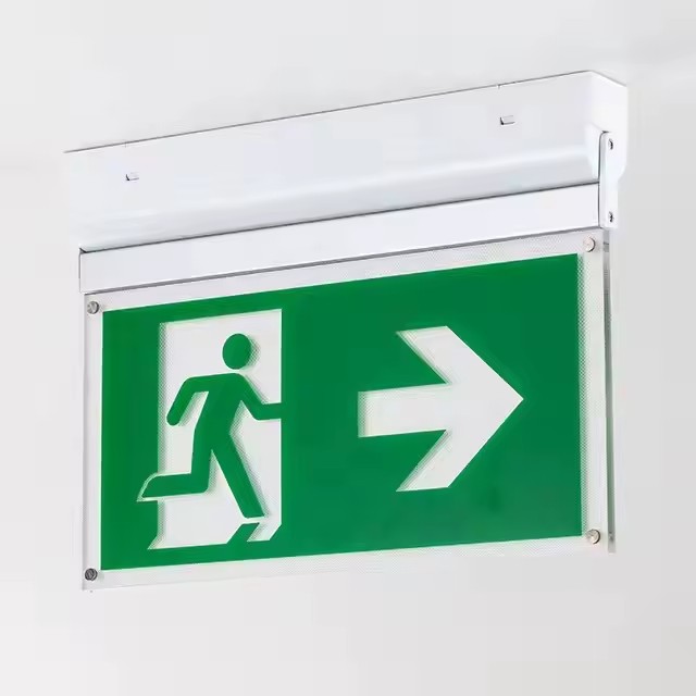 Best-Selling LED Emergency Exit Sign with Emergency Backup Light