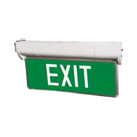 High-Visibility LED Emergency Lighting Exit Sign with Battery Backup