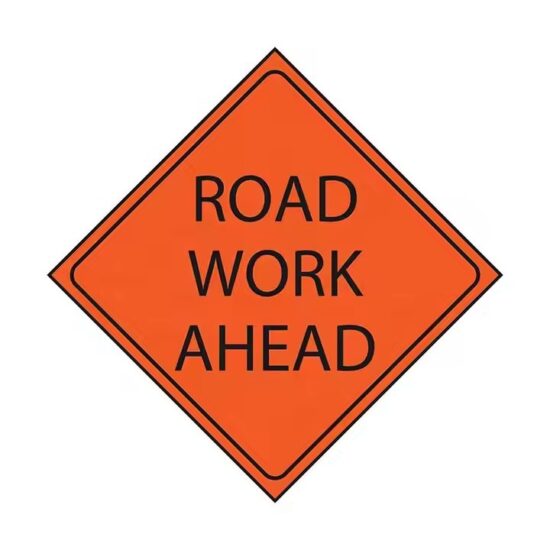 Custom Printed Portable Aluminum Traffic Sign