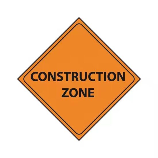 Custom Printed Portable Aluminum Traffic Sign