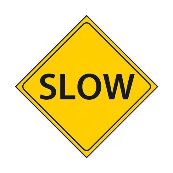 Custom Printed Portable Aluminum Traffic Sign