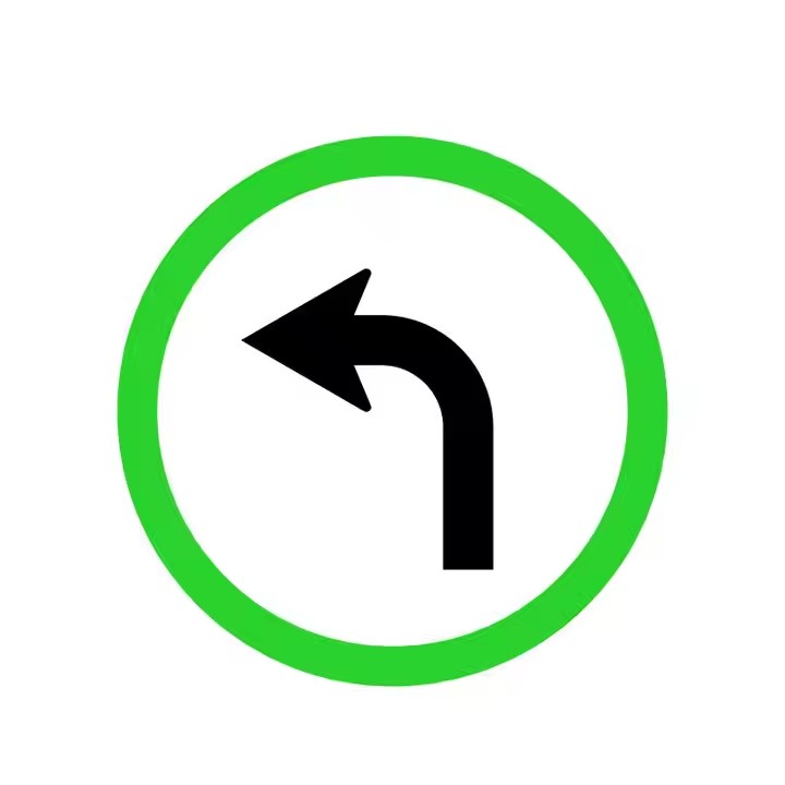 Reflective Metal Safety Warning Road Sign
