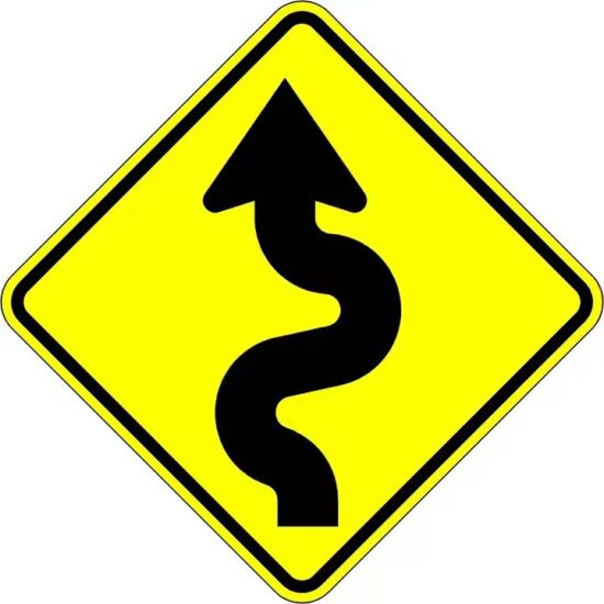 Custom Aluminum Metal Road Traffic Sign with Reflective Surface