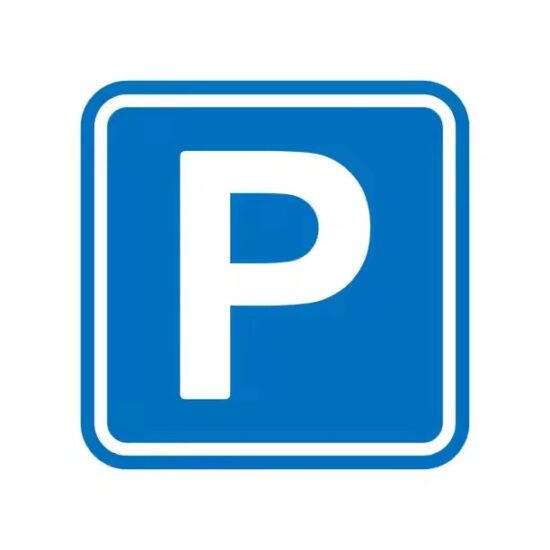 Custom Reflective Parking Sign for Safety and Road Use