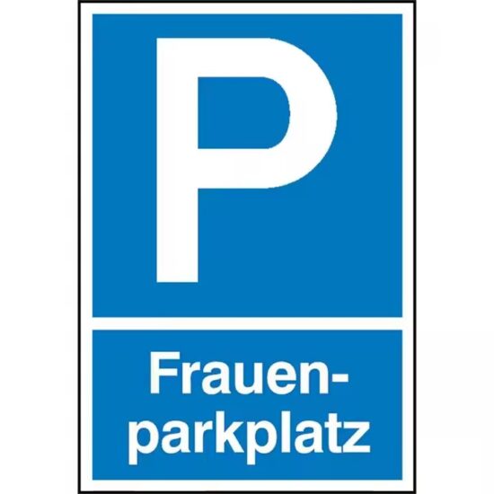 Custom Reflective Parking Sign for Safety and Road Use