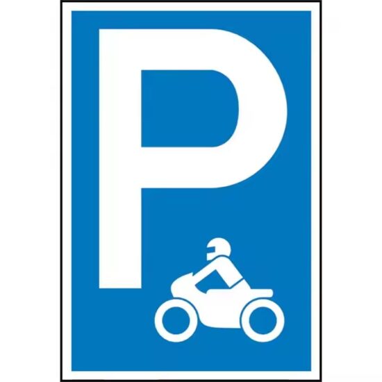 Custom Reflective Parking Sign for Safety and Road Use