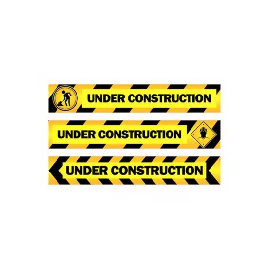 Custom Road Construction Sign for Traffic Safety
