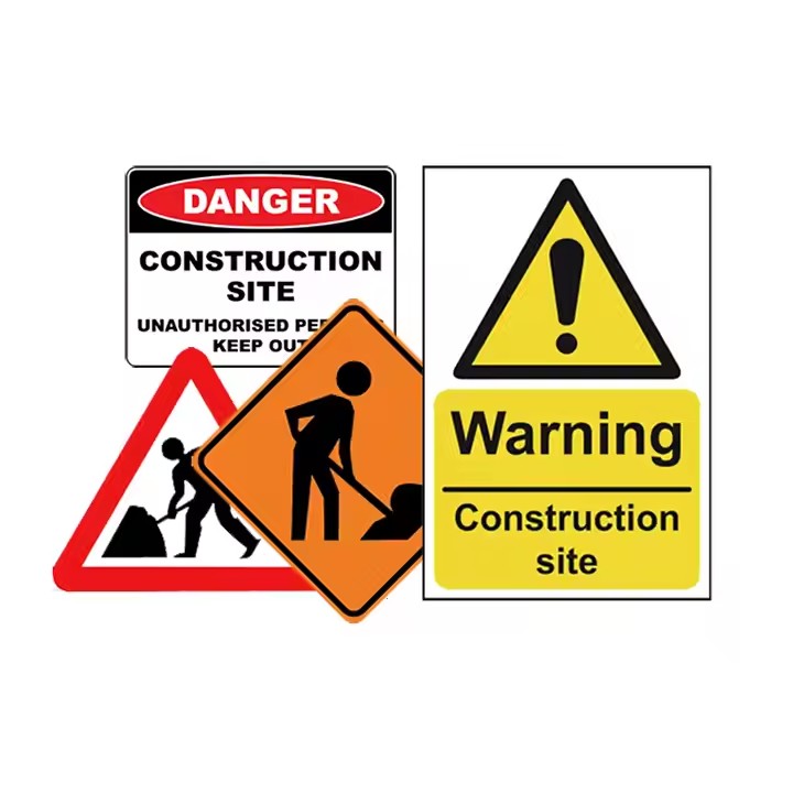 Custom Road Construction Sign for Traffic Safety