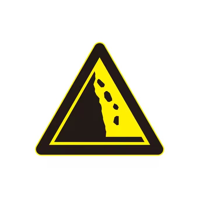Custom Aluminum Road Warning Sign with Reflective Surface for Traffic Safety
