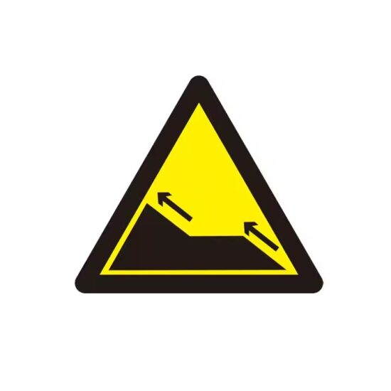 Custom Aluminum Road Warning Sign with Reflective Surface for Traffic Safety