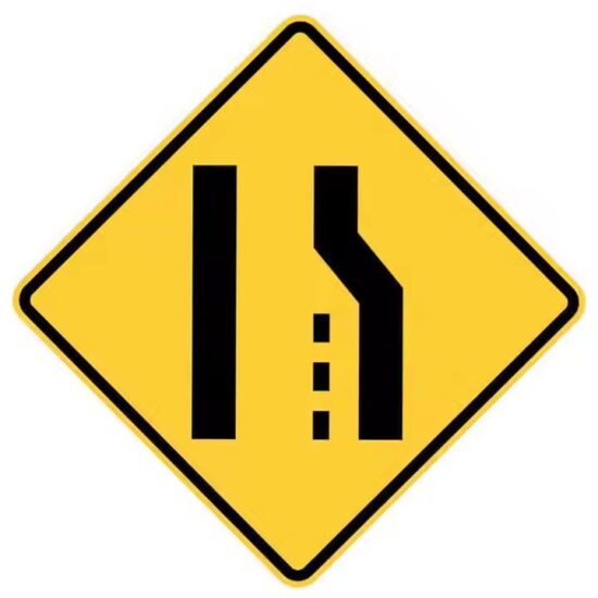 Best-Selling High Visibility Road Safety Warning Sign for Traffic Control