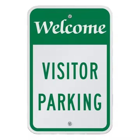 Custom Outdoor Weatherproof Metal Parking Sign