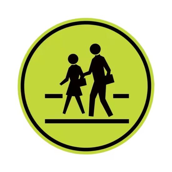 Custom Size Reflective School Zone Safety Traffic Sign