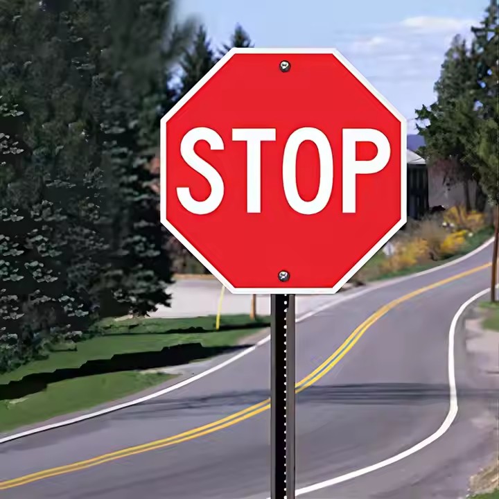 Waterproof Aluminum No Parking Traffic Sign for Outdoor Use