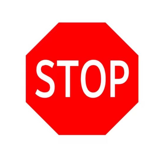 Reflective aluminum road regulatory sign for traffic control