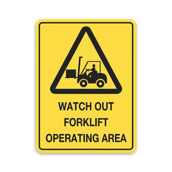 High Visibility Reflective Road Work Sign